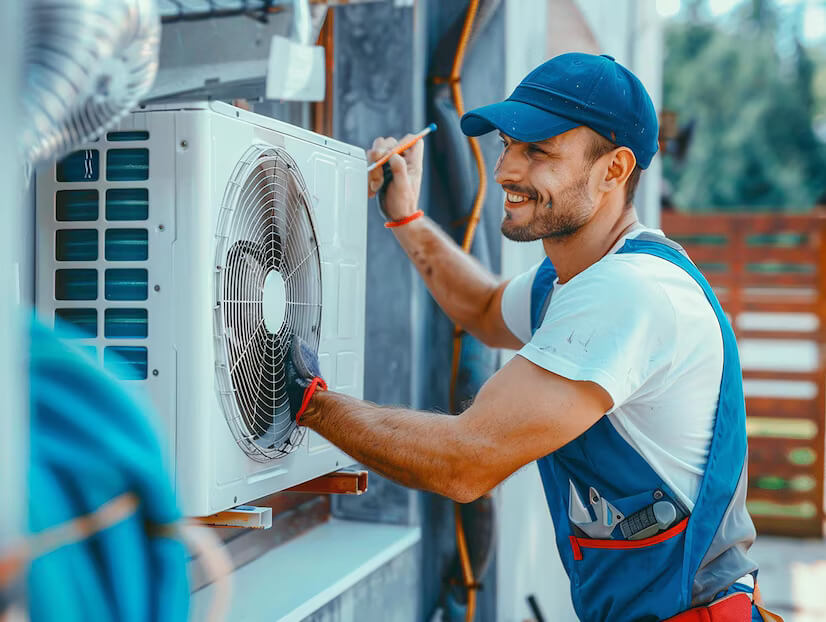 Air conditioner servicing